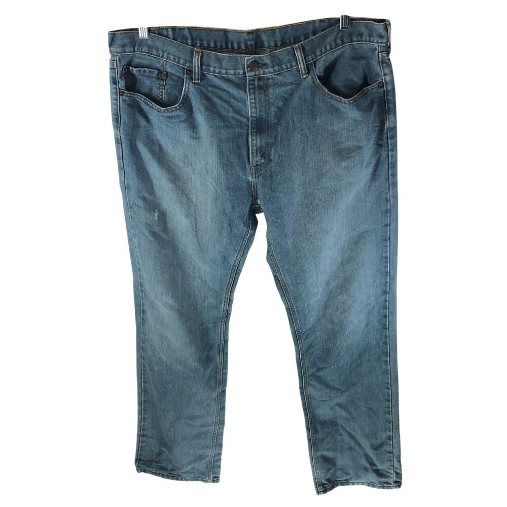 Levis Mens Jeans 559 Relaxed Straight Cotton Blend 42x36 Measures 44x36